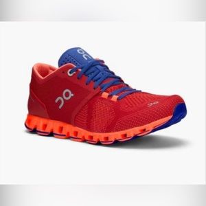 On Running - Womens Cloud X running shoes in red flash - new in box
